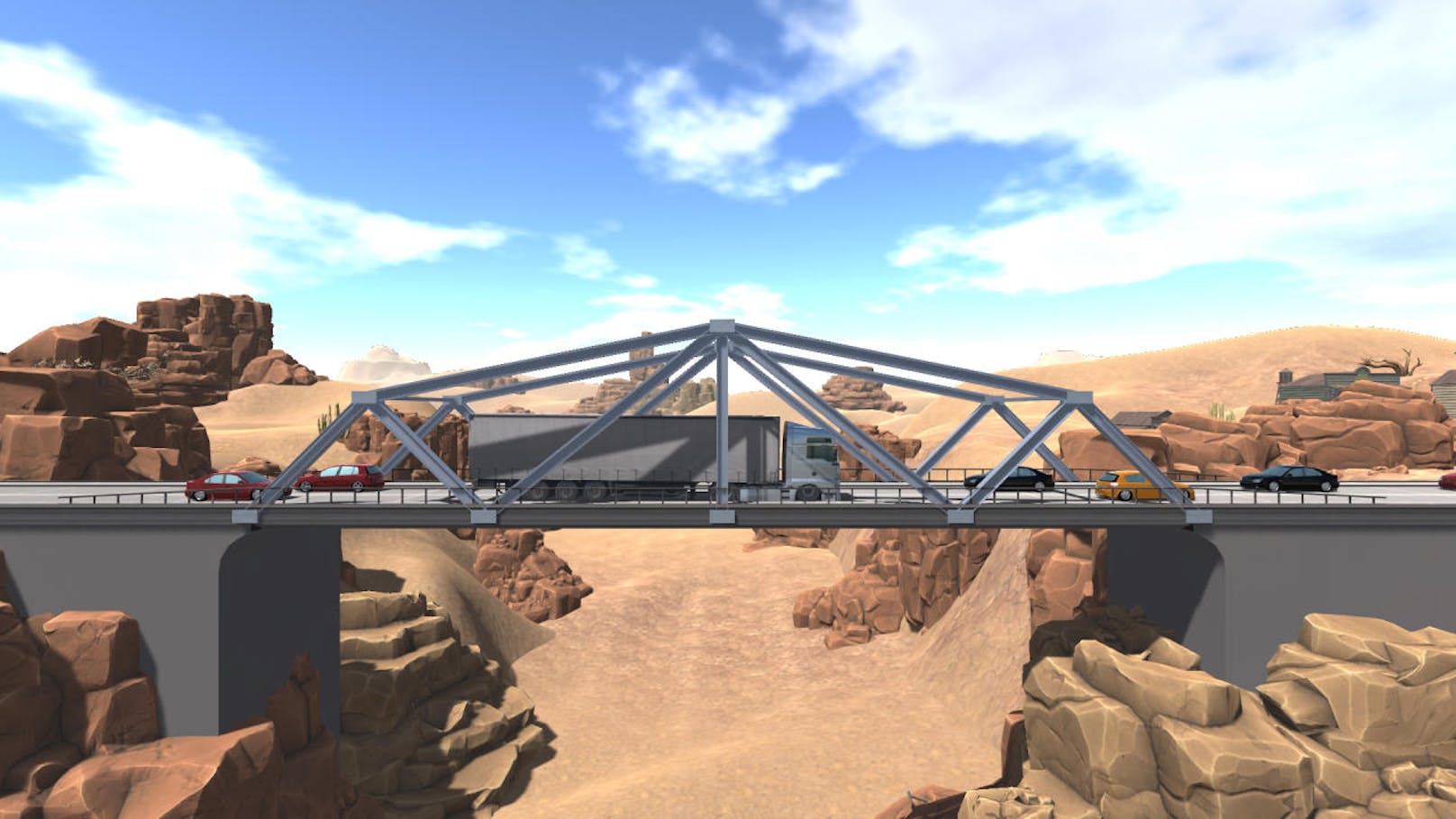 Fans des Genres bekommen mit "Bridge! 3" das, was sie mögen: Einen Simulator, bei dem Story, Grafik, Ton und Technik egal sind und es nur darum geht, immer kniffligere Brücken-Bauten zu zaubern.