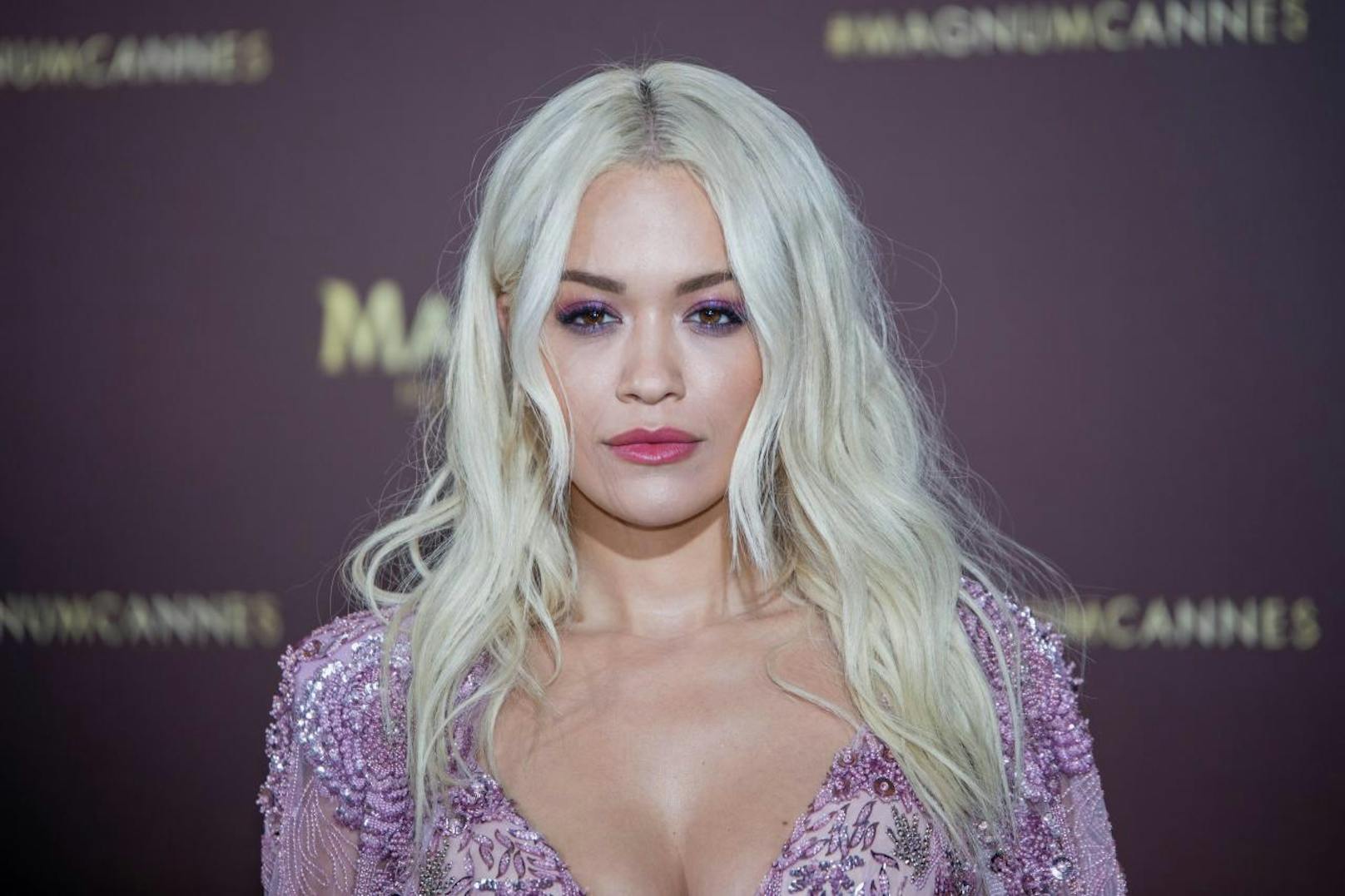 Rita Ora am 16. Mai 2019 bei der Magnum Party in Cannes
