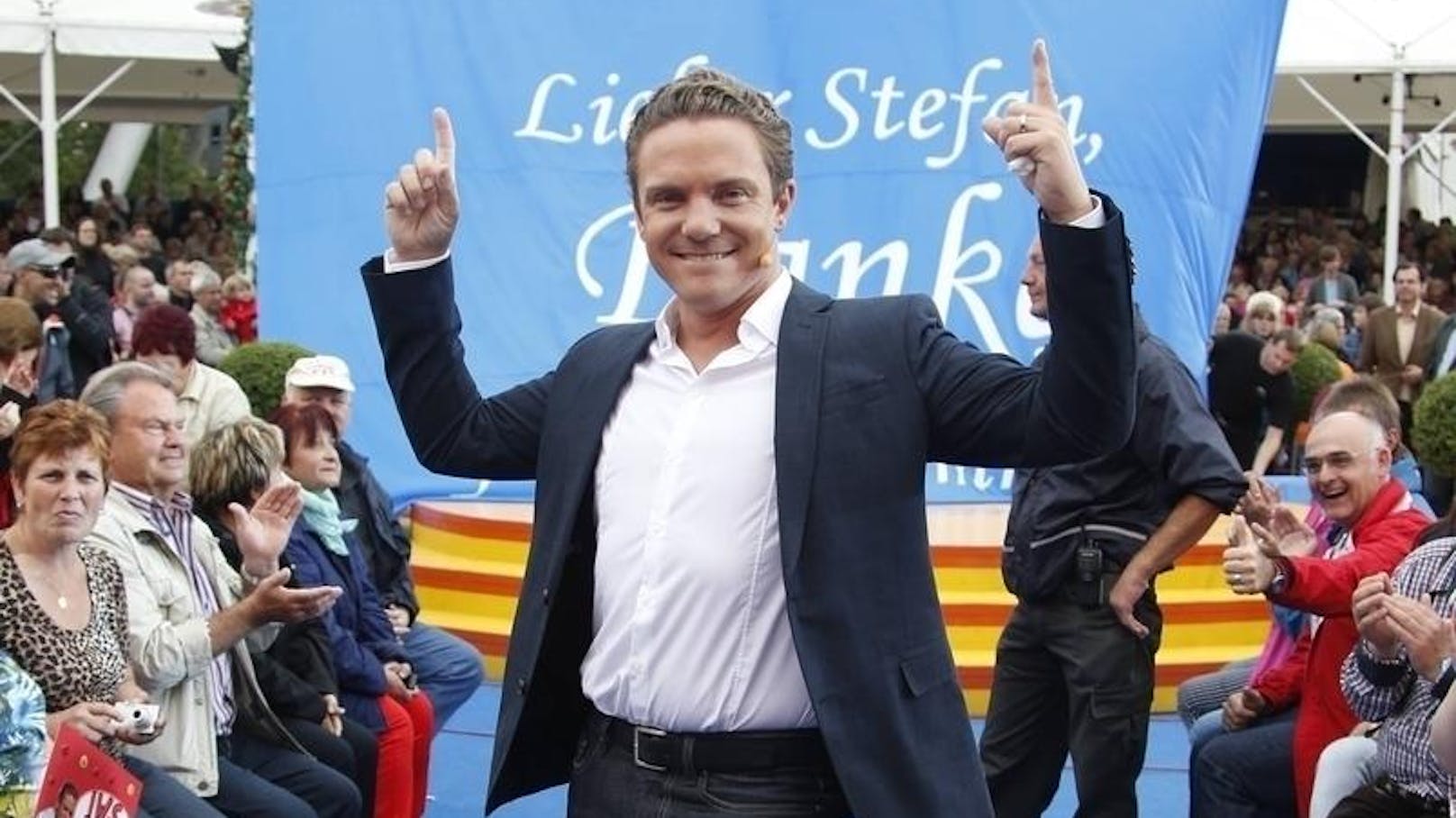 Schlagersänger Stefan Mross moderiert seit 2005 die ARD-Show "Immer wieder Sonntags"