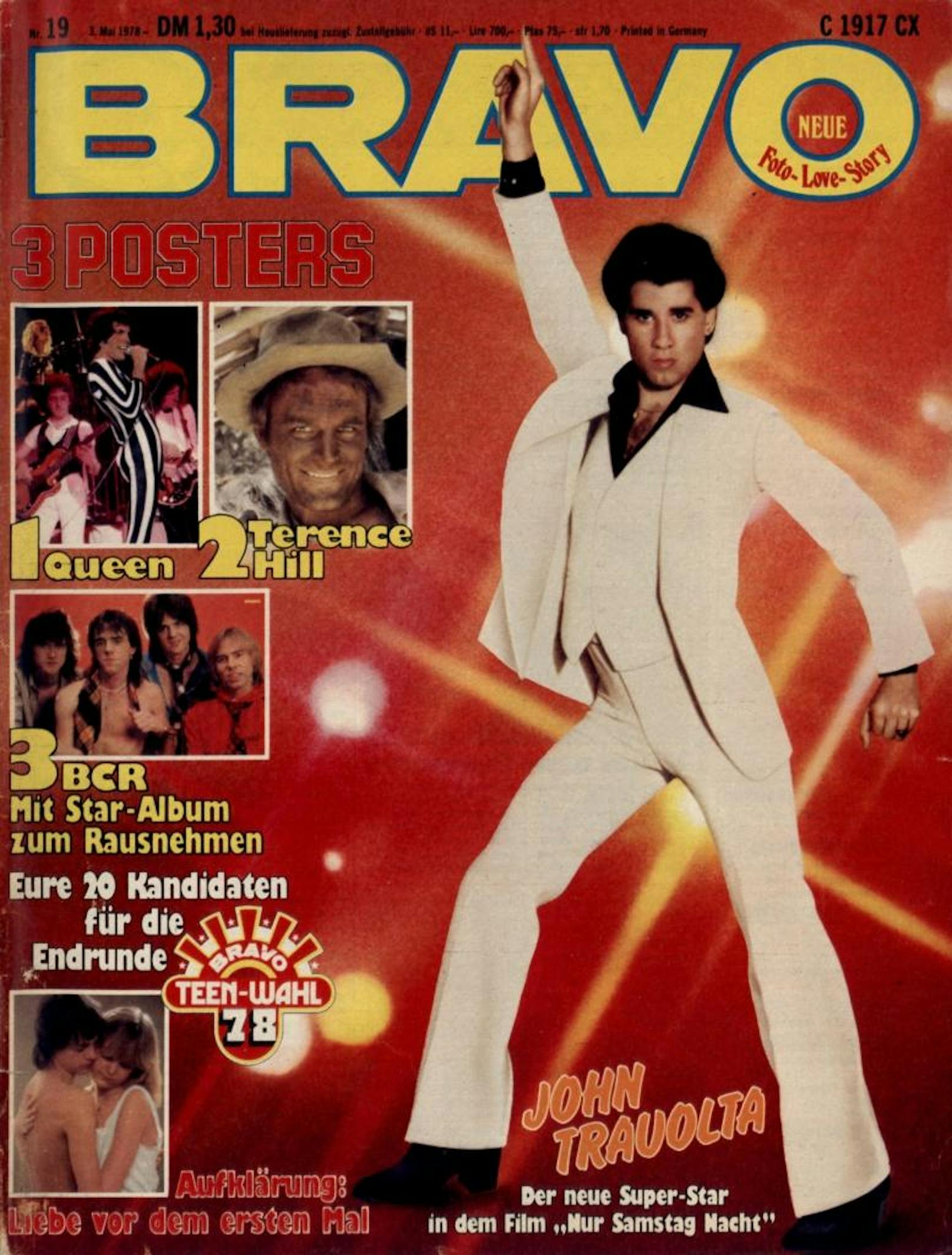 Saturday Night Fever: John Travolta ist DER neue Superstar, die Disko-Musik kommt von den Bee Gees.
