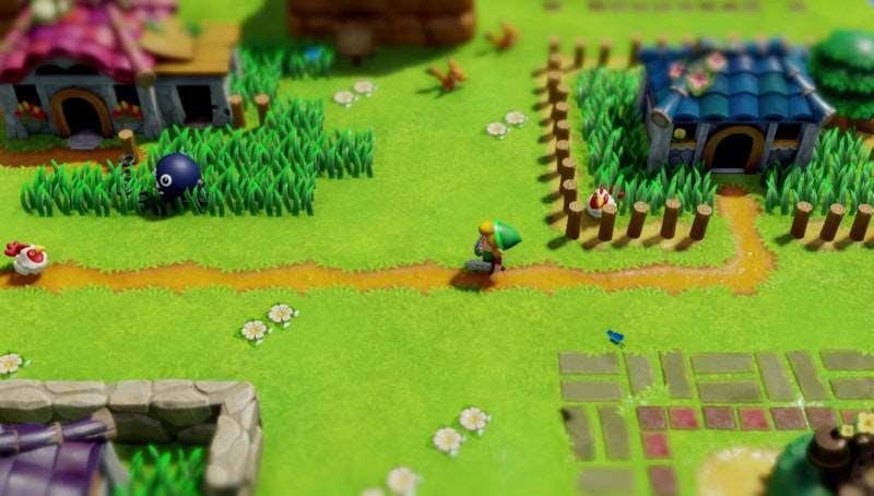 Link's Awakening erschien ursprünglich 1993 für den legendären Gameboy, 1998 folgte eine Fassung für den Gameboy Color - in Farbe. Statt die damalige Pixel-Optik etwas aufzupolieren, hat sich Nintendo für einen anderen Weg entschieden.