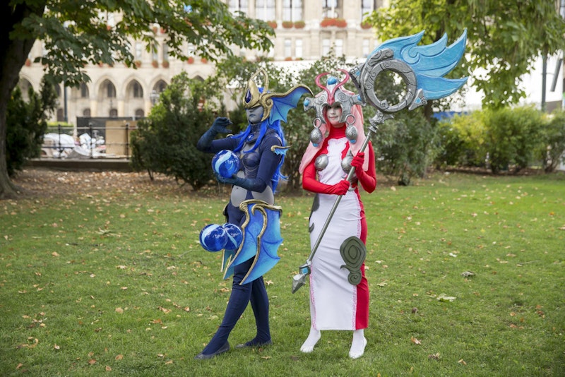 Die gemeinsam mit Nippon Nation organisierte Cosplay Parade lockte zahlreiche Cosplayer und Cosplay-Fans zum großen Schaulaufen vom Museumsquartier zum Wiener Rathaus.