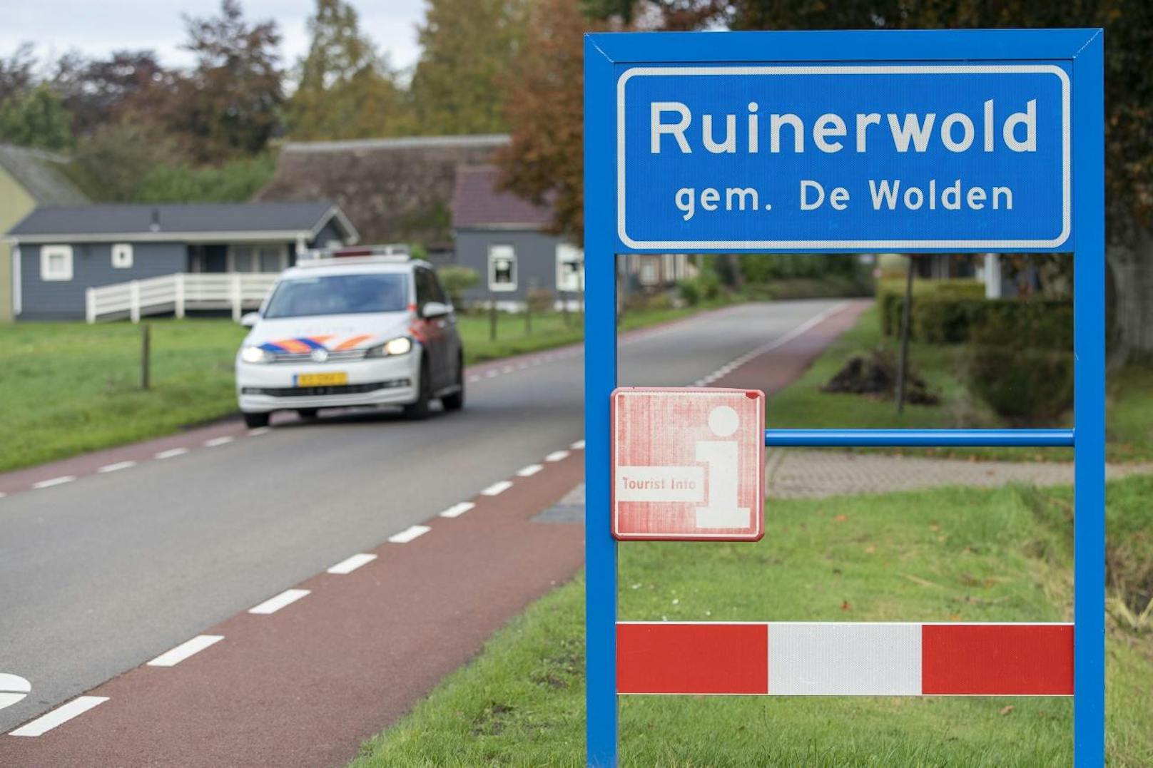 Ortseinfahrt der 2.800-Seelen-Gemeinde Ruinerwold.