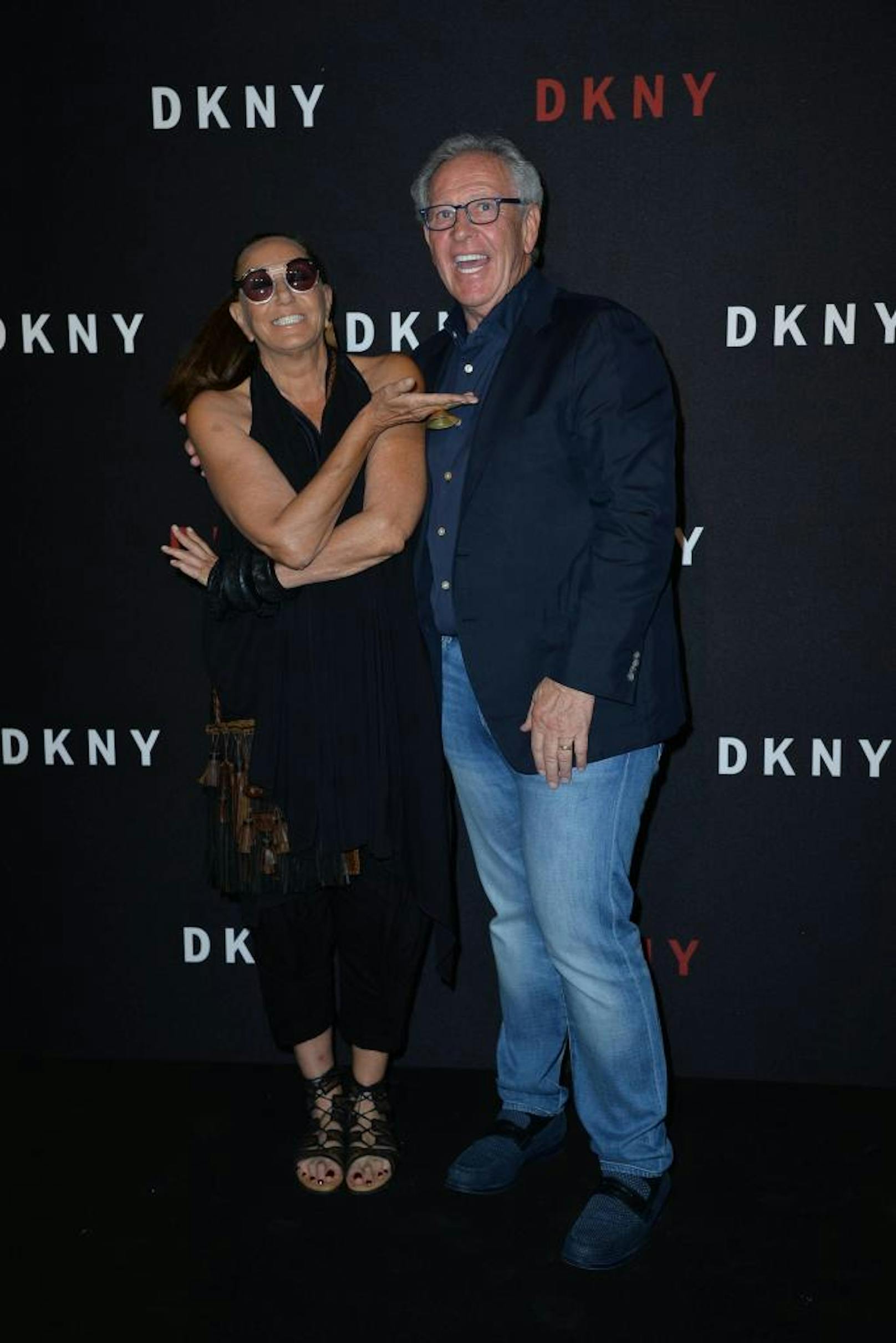 Donna Karan feiert drei Modejahrzehnte DKNY New York.