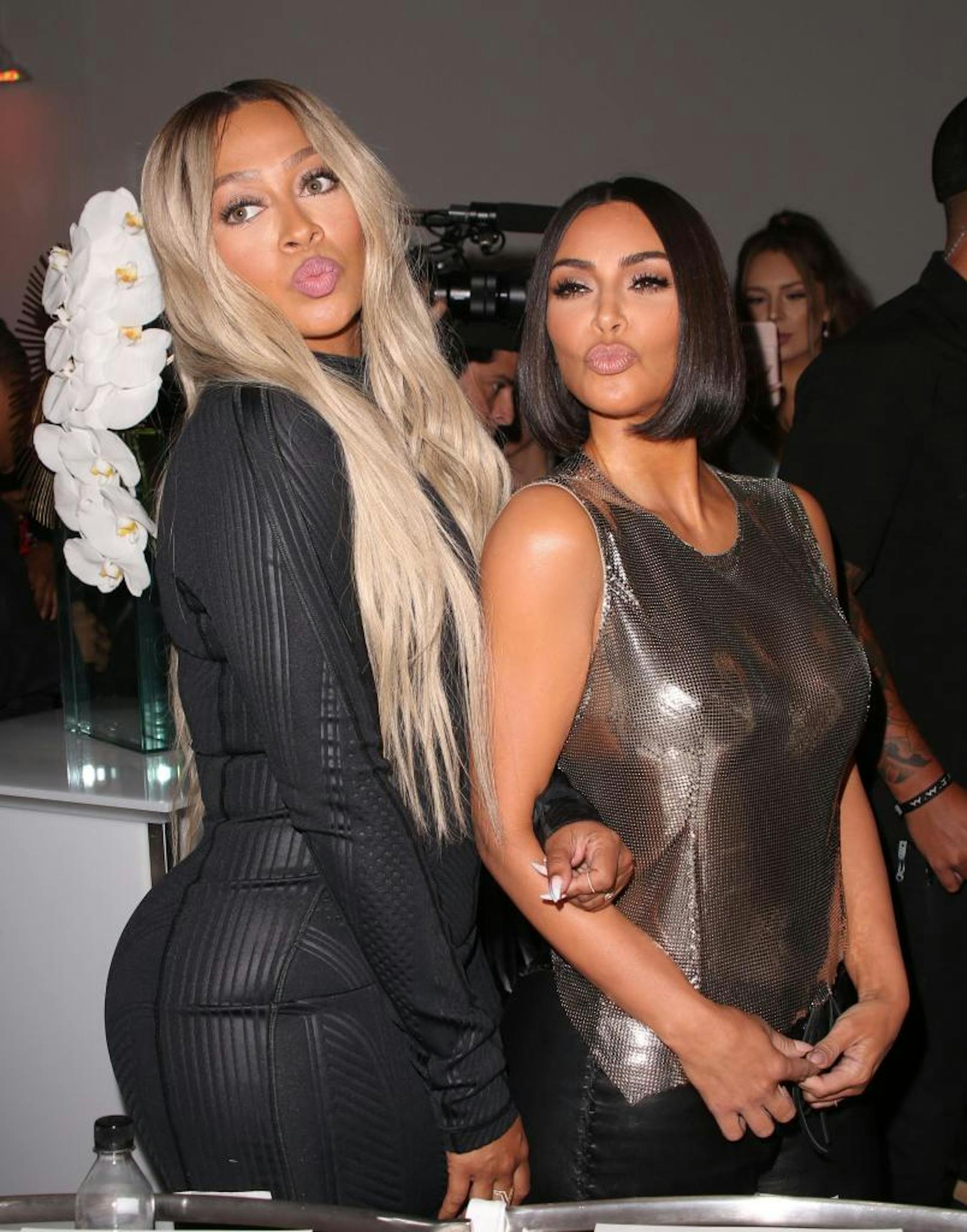 Auch Kim Kardashian und Lala Anthony waren beim Launch.