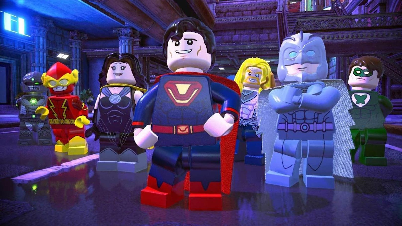 Eine böse Justice League aus einer anderen Dimension lässt die Helden rund um Batman, Superman und Wonder Woman einfach verschwinden. Und nun liegt es am Joker, Lex Luthor und ihren schurkischen Kollegen, die Welt zu retten.