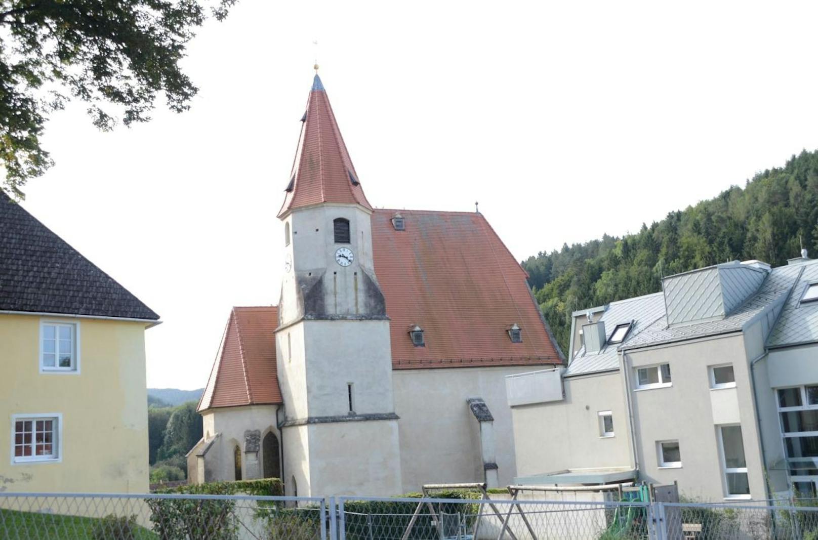 Die Kirche in Thomasberg-Edlitz