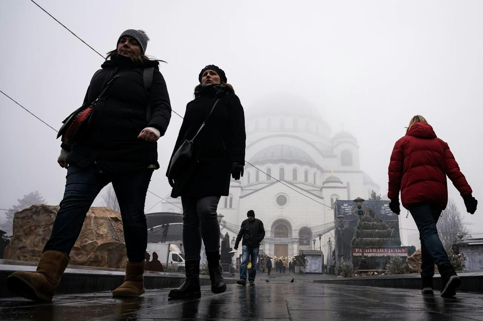 In mehreren Balkan-Staaten herrscht dichter Smog. (Foto: Belgrad)