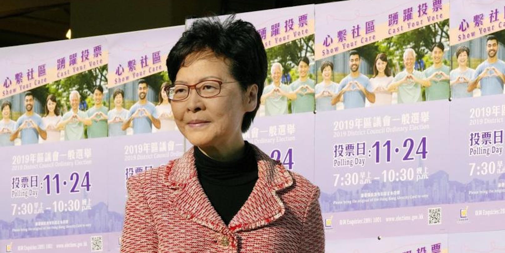Hongkongs Regierungschefin Carrie Lam gilt als Peking-nahe Politikerin.