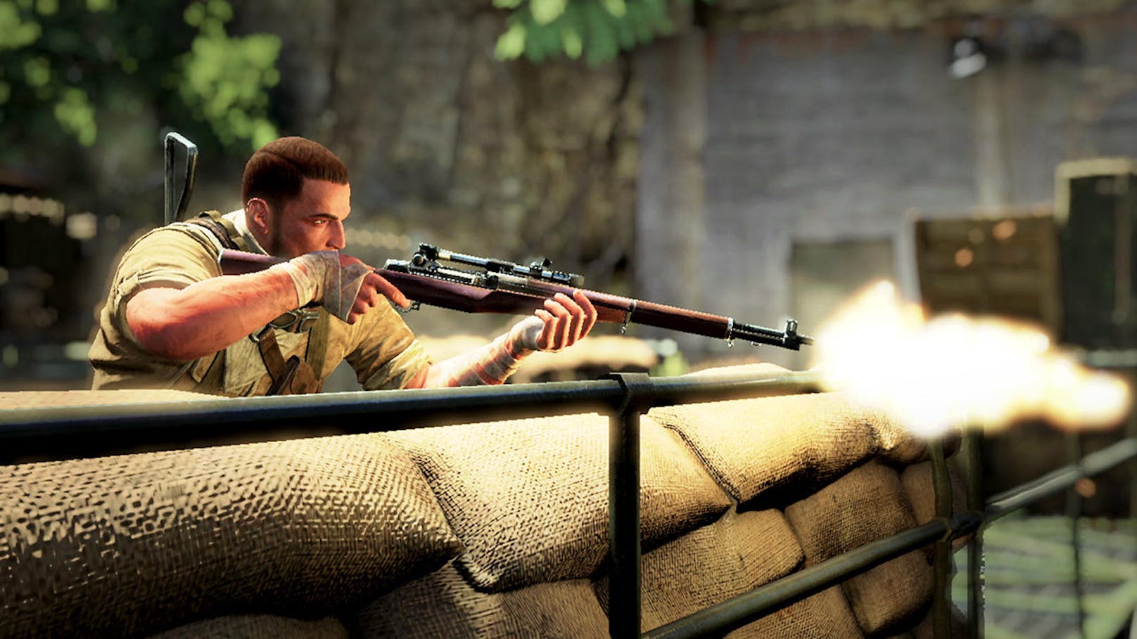 "Sniper Elite"-typisch wird auch in Teil 3 und der Ultimate Edition, die es neu für Nintendos Hybridkonsole Switch gibt, mit dem Scharfschützengewehr Jagd auf Nazis gemacht. Schauplatz ist Nordafrika im Jahr 1942.