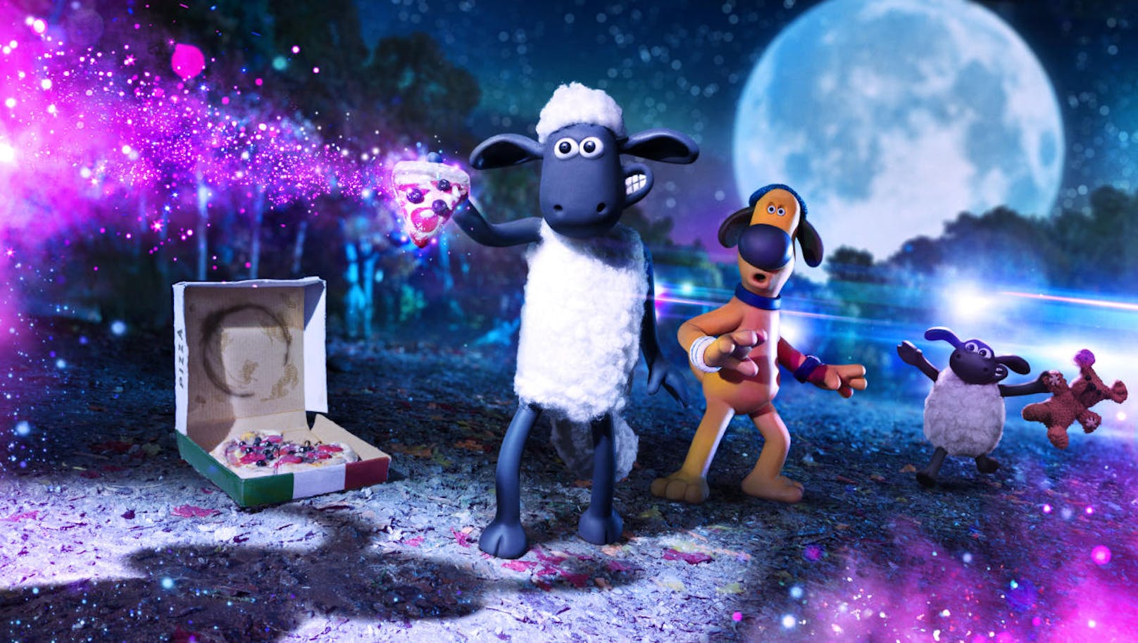 Pizza verbindet: Shaun, Bizzer und Timmy wollen doch nur essen - und fangen sich einen Alien ein.