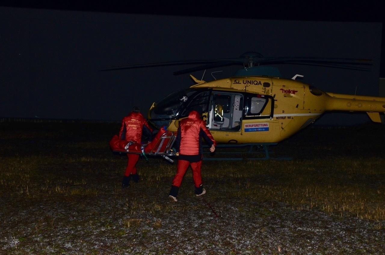 Symbolfoto eines Hubschrauber-Einsatzes.