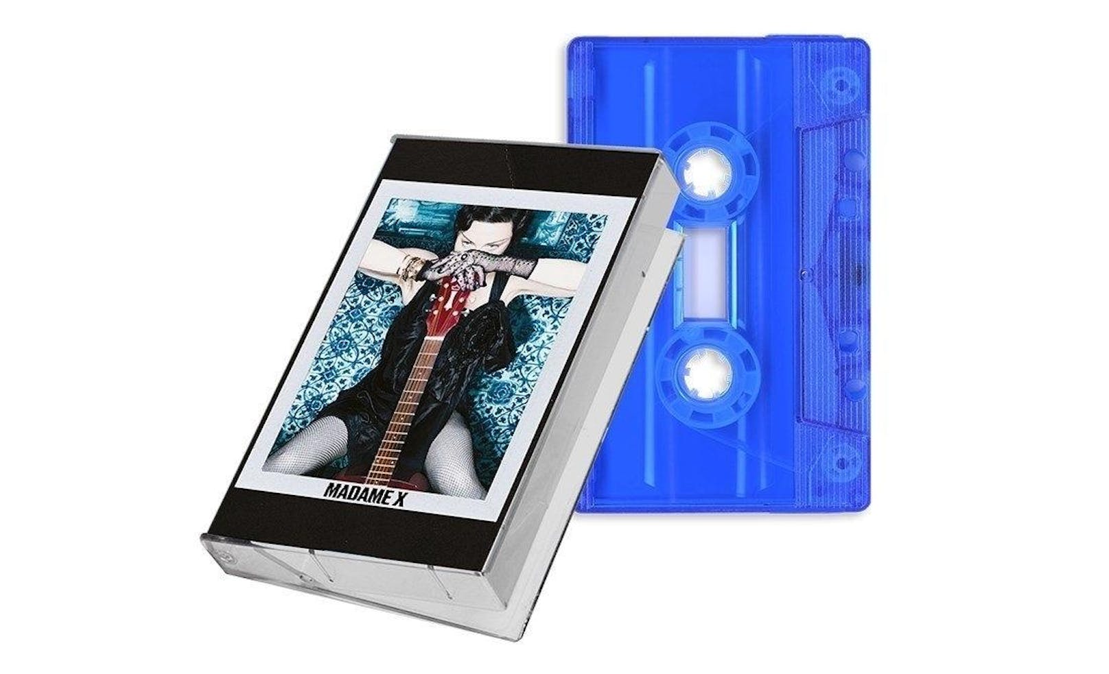 Madonna's Kassette zum heiß diskutierten Comeback-Album "Madame X" erschien in einer blauen Sonderedition
