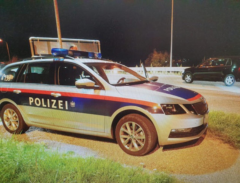 Die Polizei stoppte dabei auch teilweise den Verkehr auf der Südautobahn, die in unmittelbarer Nähe liegt, um Fahrzeuge zu kontrollieren.