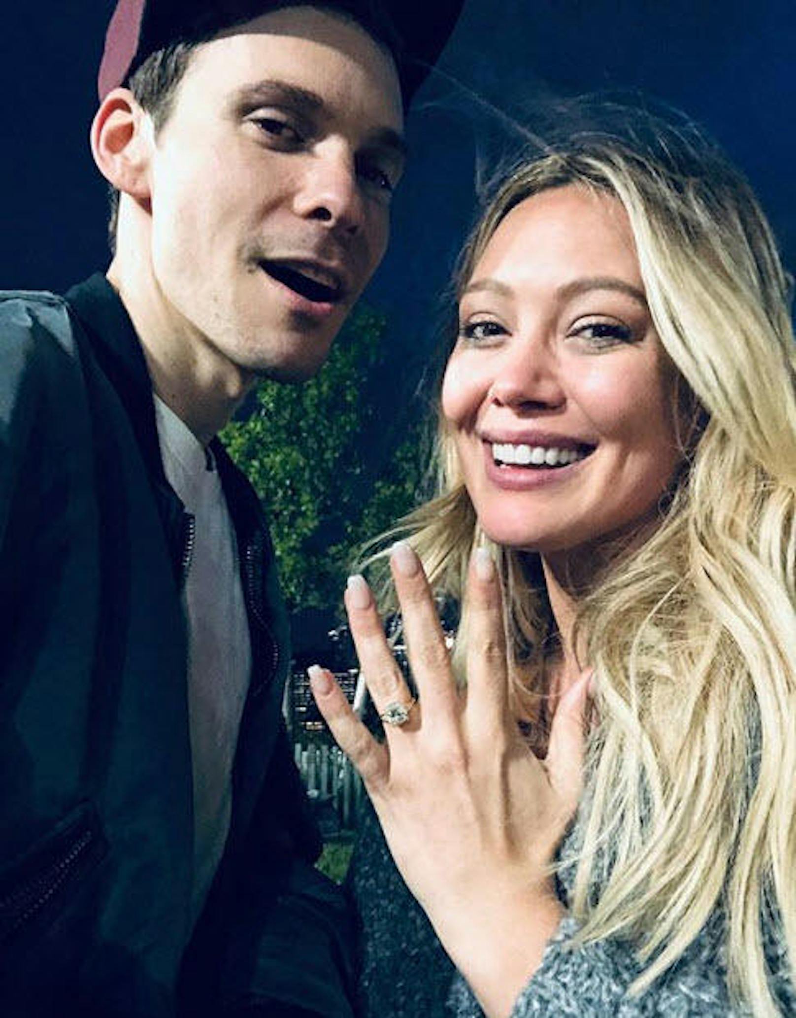 10.05.2019: Hilary Duff und Matthew Koma geben auf Instagram ihre Verlobung bekannt. 