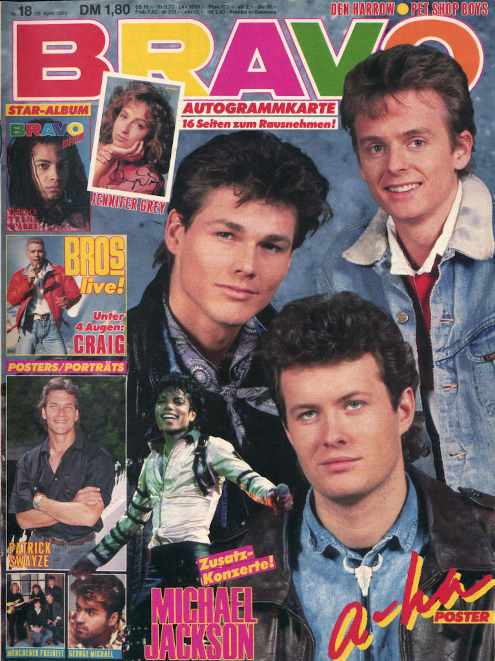 Aha? Die norwegische Pop-Band "A-ha" war in den 1980ern aus den Charts - und den Posterwänden vieler Mädls - nicht wegzudenken