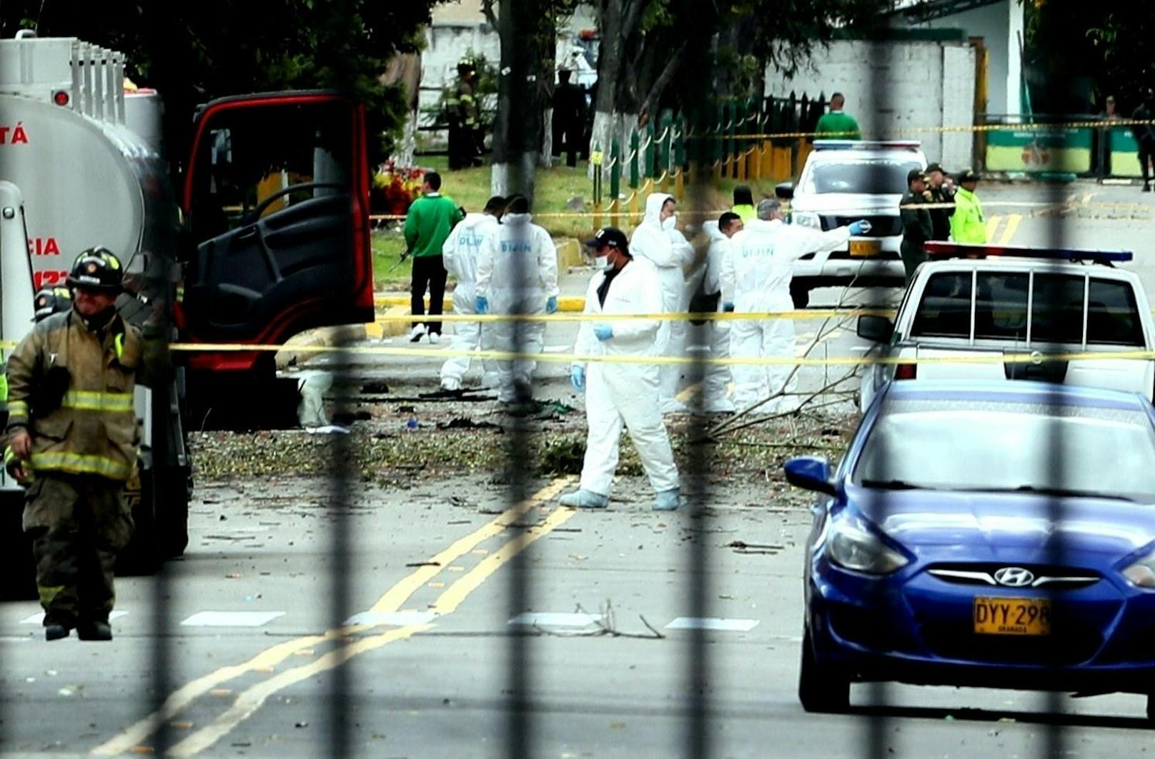 In Kolumbiens Hauptstadt Bogotà ist eine Autobombe detoniert.