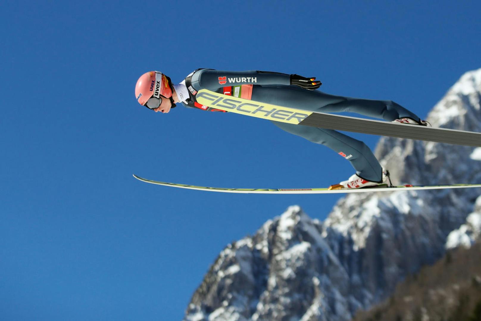 Weitenjagd in Planica! Auf der slowenischen Monsterschanze findet ab <b>19. März</b> die viertägige <b>Skiflug-Weltmeisterschaft</b> statt.