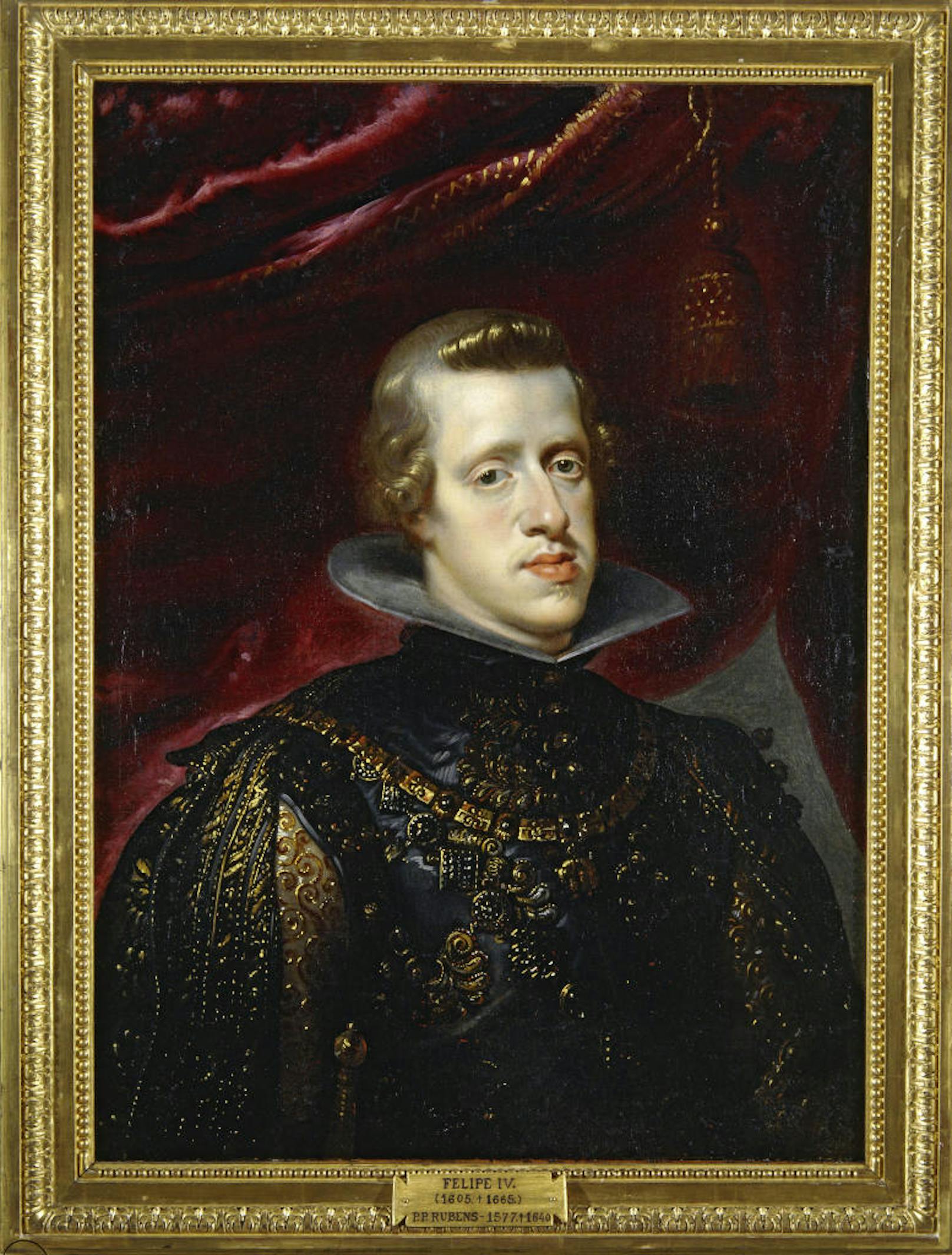 König Philip IV. von Spanien (1505-1665) war der Sohn von König Philipp III. und Erzherzogin Maria Anna, der Tochter des Habsburger Kaisers Ferdinand III. 