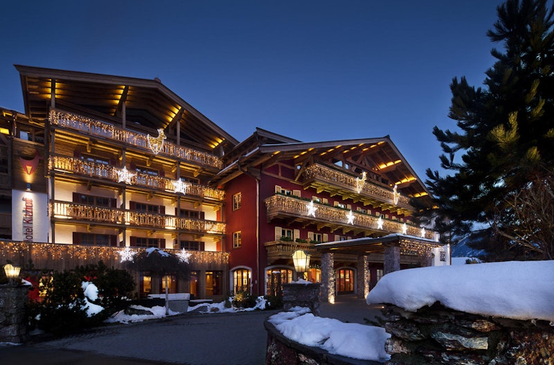 Nicht nur von außen macht das Hotel Kitzhof einiges her. Auch Marcel Hirscher residiert hier.