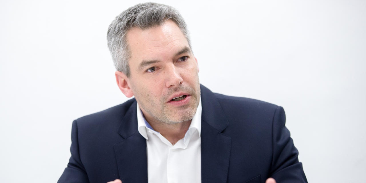 Innenminister Karl Nehammer (VP)