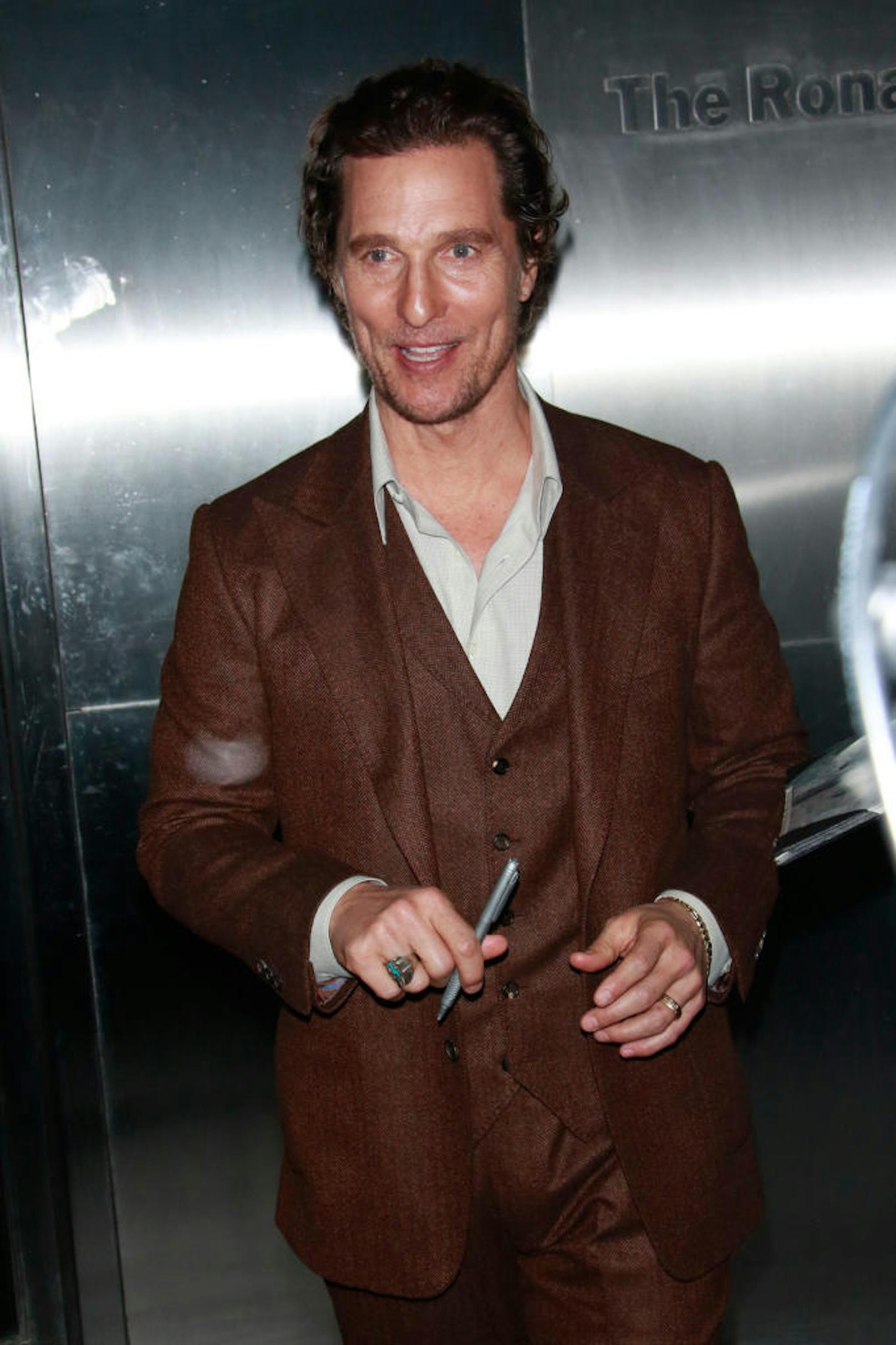 Matthew McConaughey am 23. Jänner 2019 bei einem Special-Screening von "Serenity" im MoMA in New York