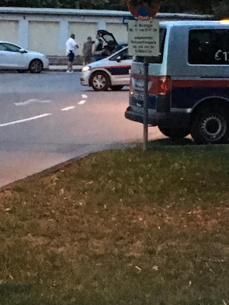 Tatort beim Bahnhof Wiener Neustadt.