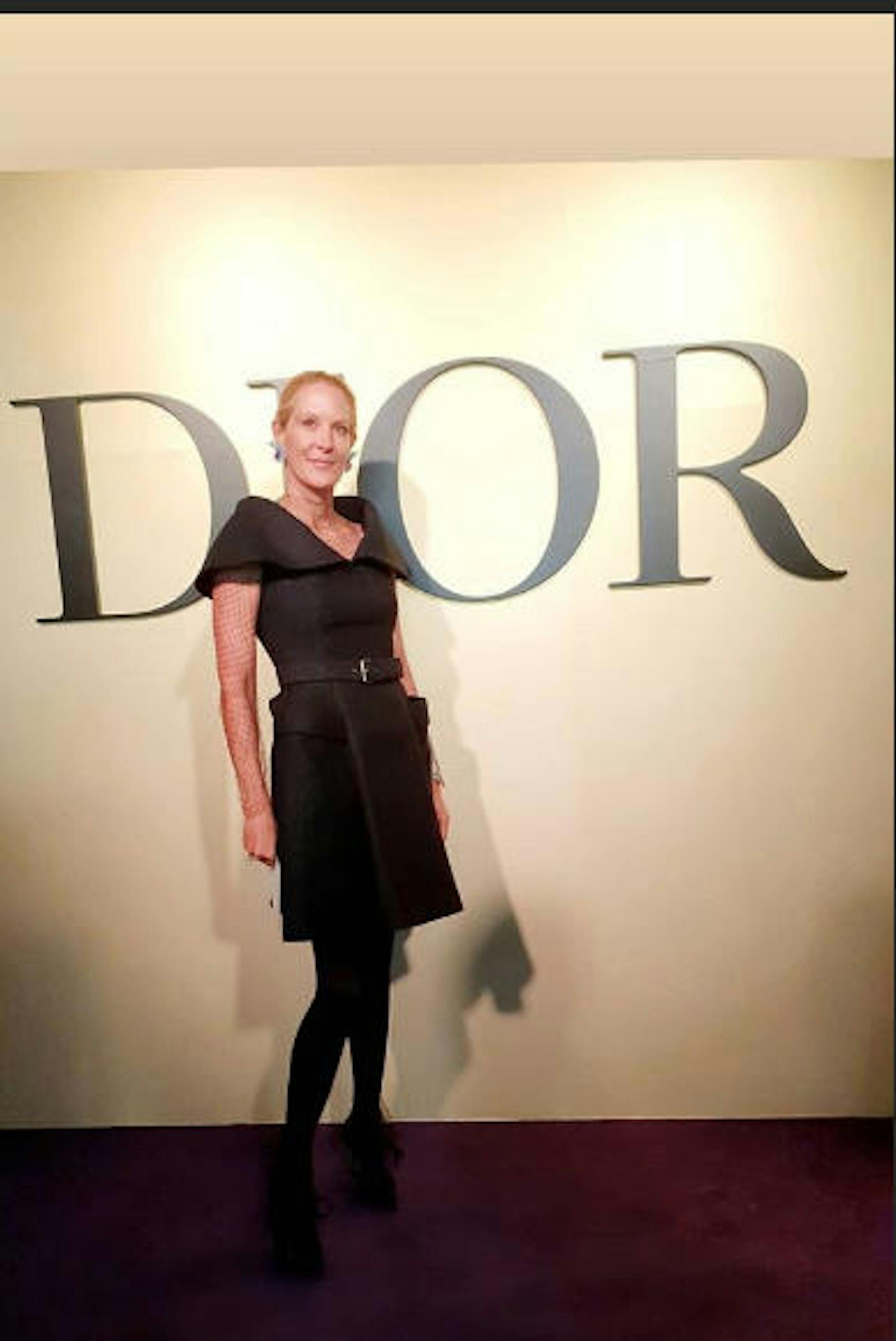 "Heute"-Herausgeberin Eva Dichand bei der Dior-Schau in Paris.