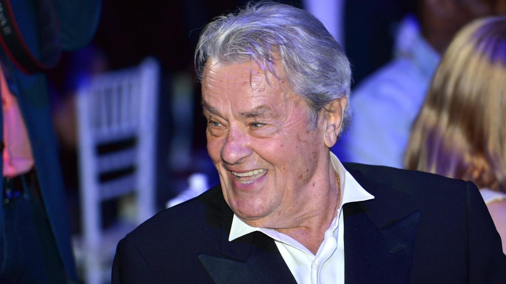 Alain Delon - sein Lachen war einnehmend.