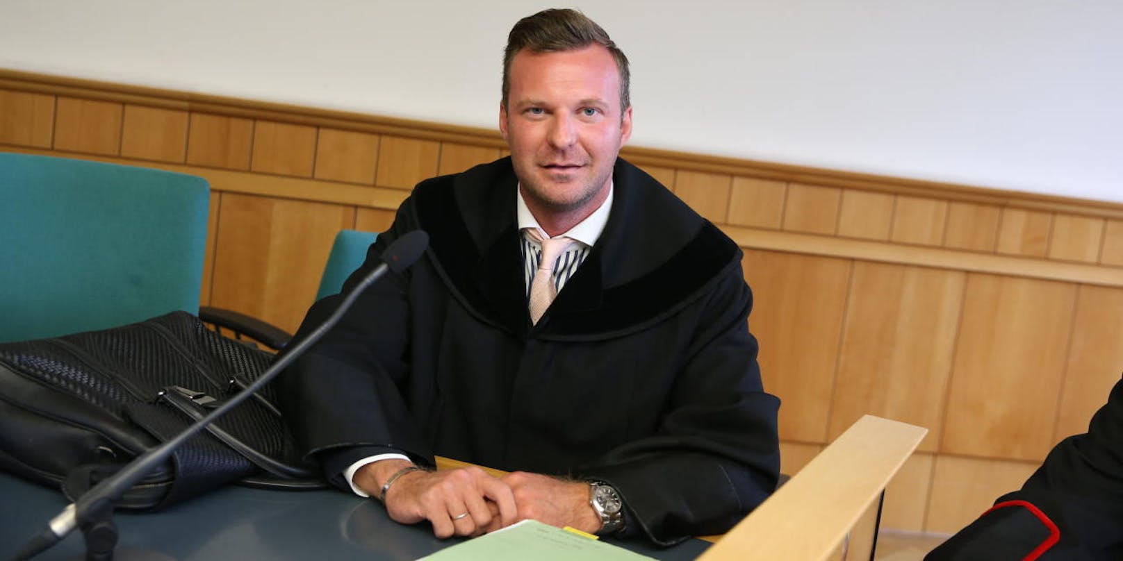 Anwalt Philipp Wolm verteidigte.