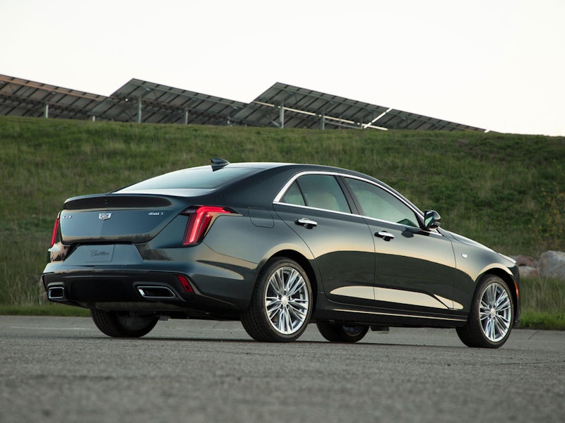 Heckansicht Cadillac CT4 (c) Cadillac