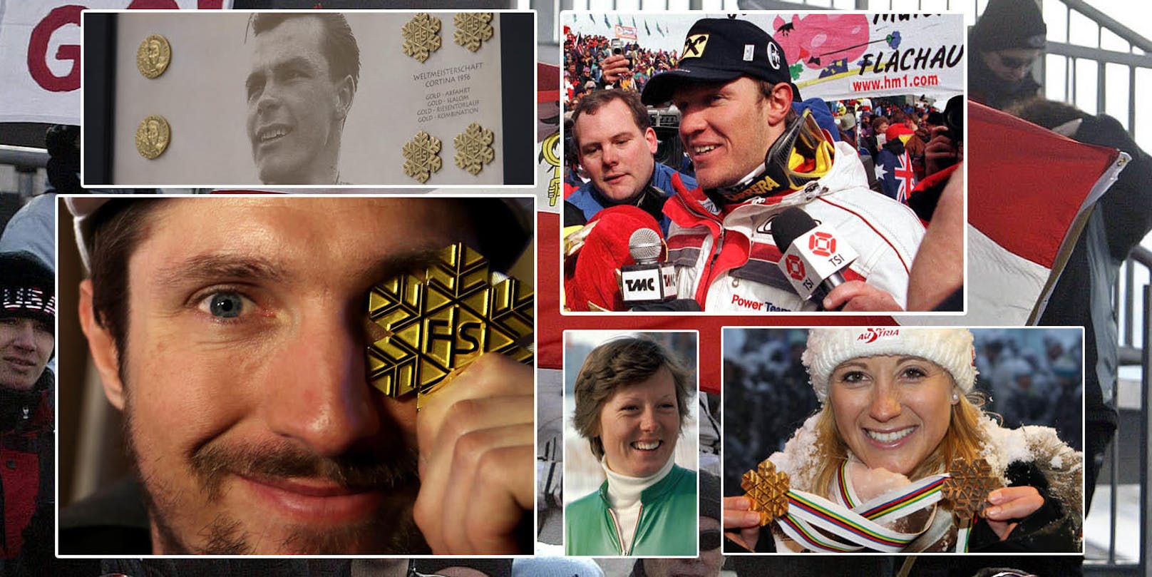 Ski-Nation Österreich! 95 Goldene, 99 Silber- und 92 Bronze-Medaillen haben ÖSV-Läufer in der WM-Geschichte geholt (Stand vor Aare 2019). "Heute" zeigt die erfolgreichsten rot-weiß-roten Athleten.