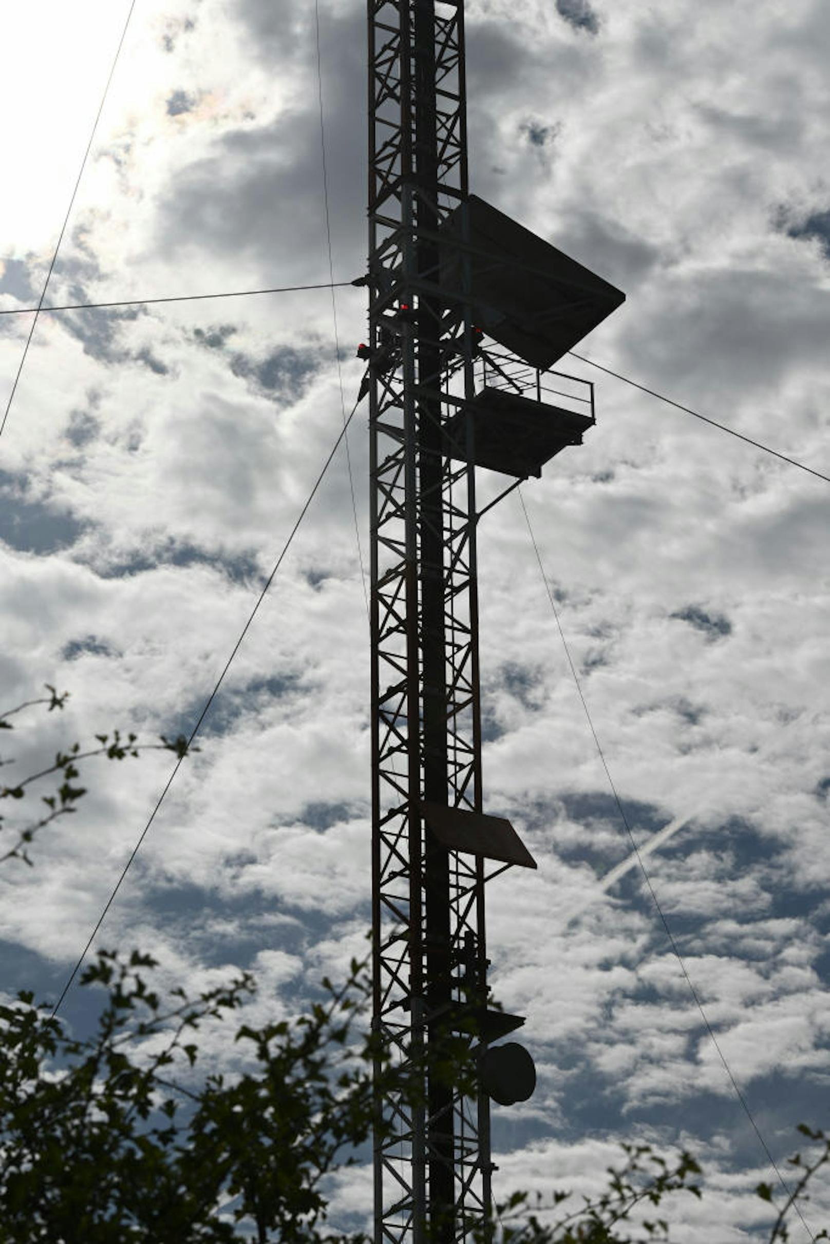 Laut "Bild" passierte der Unfall gegen 9.20 Uhr an dem Sendeturm "Sender Hoher Meißner".