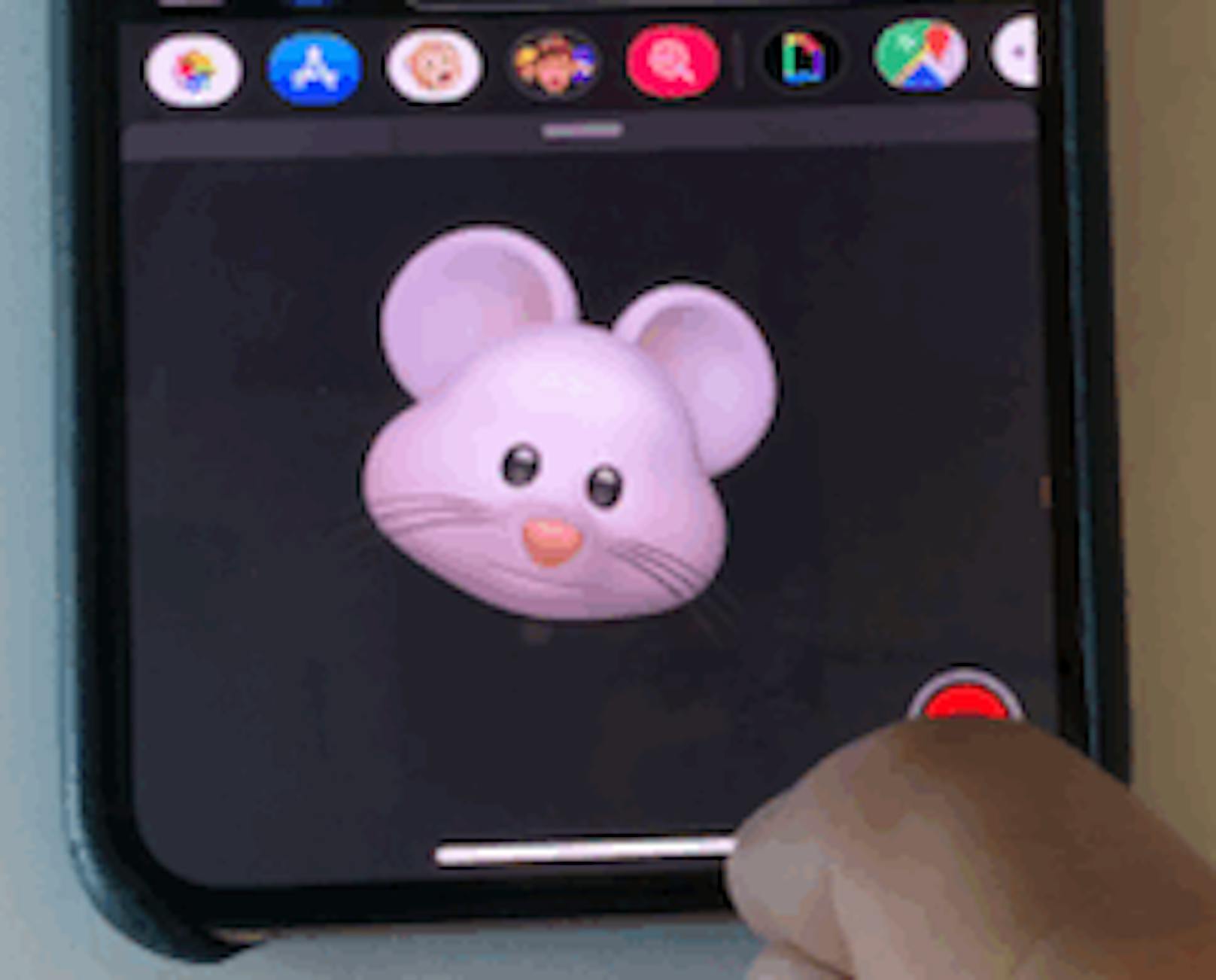 Für Fans der animierten Emojis, Apple nennt sie <b>Animojis</b>, gibt es drei neue zur Auswahl: Maus, Oktopus und Kuh.