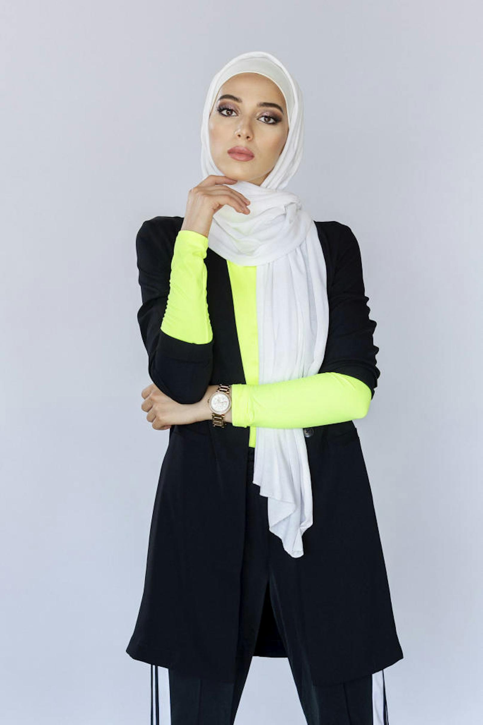 Sorgte für tolle Einschaltquote: Baraa (24) ist die erste ANTM-Kandidatin, die ein muslimischen Hidschab trägt.