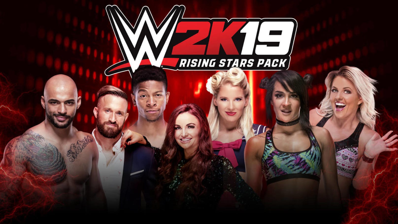 2K gab bekannt, dass der Rising Stars Pack DLC für WWE 2K19, der den Fans einige der heißesten WWE-, NXT- und 205 Live-Superstars bringt, ab sofort zum Kauf um 9,99 Euro erhältlich ist. Zu den Neuzugängen zählen Candice LeRae, Dakota Kai, Lacey Evans, Lio Rush, Mike Kanellis, Maria Kanellis und Ricochet.