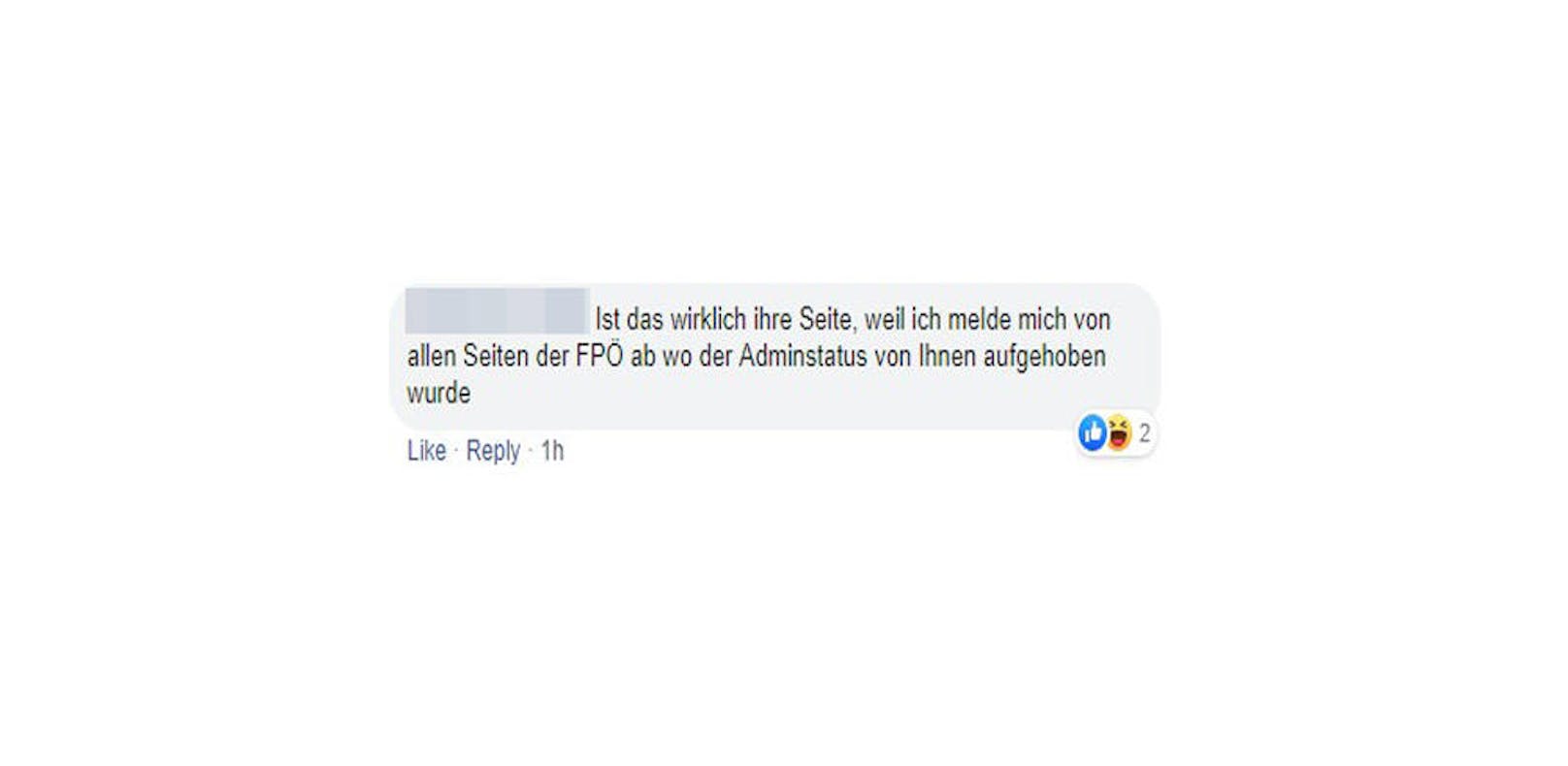 Das wirkt scheinbar schon: Fans strafen die Partei mit "entliken": "Ist das wirklich Ihre Seite, weil ich melde mich von allen Seiten der FPÖ ab wo der Adminstatus von Ihnen aufgehoben wurde", sagt eine Userin.