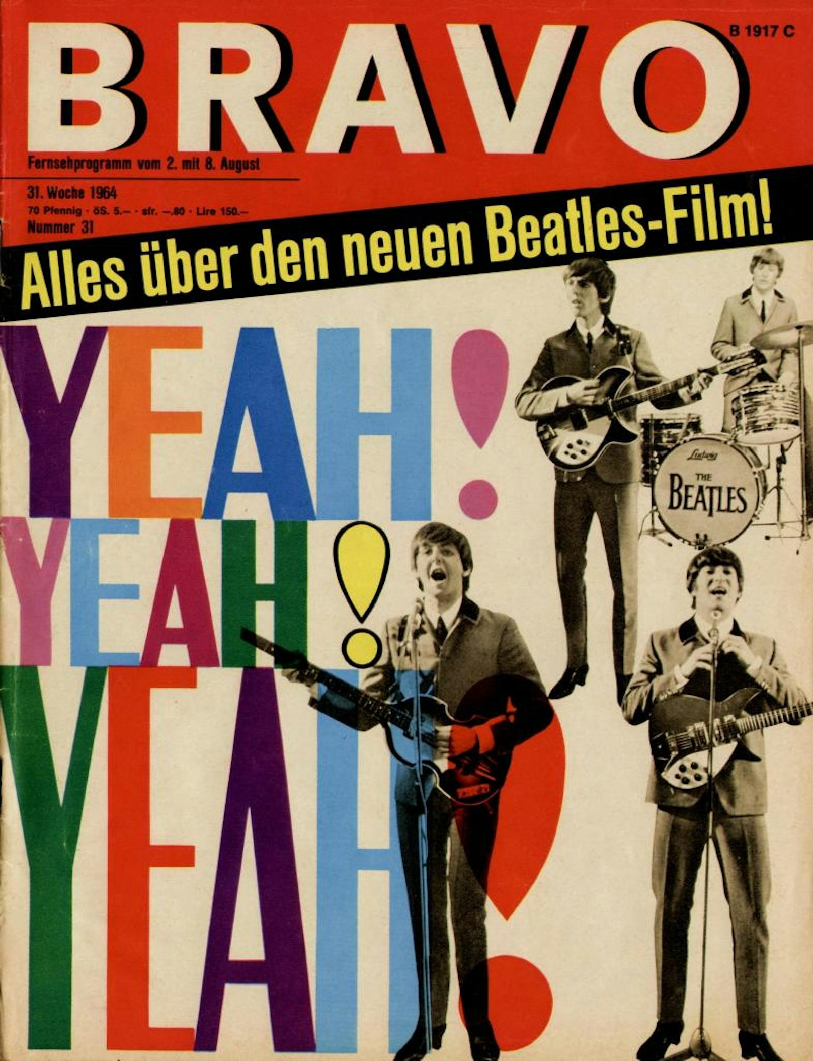 Alles zum neuen Film der Beatles. Yeah Yeah Yeah! (1964)