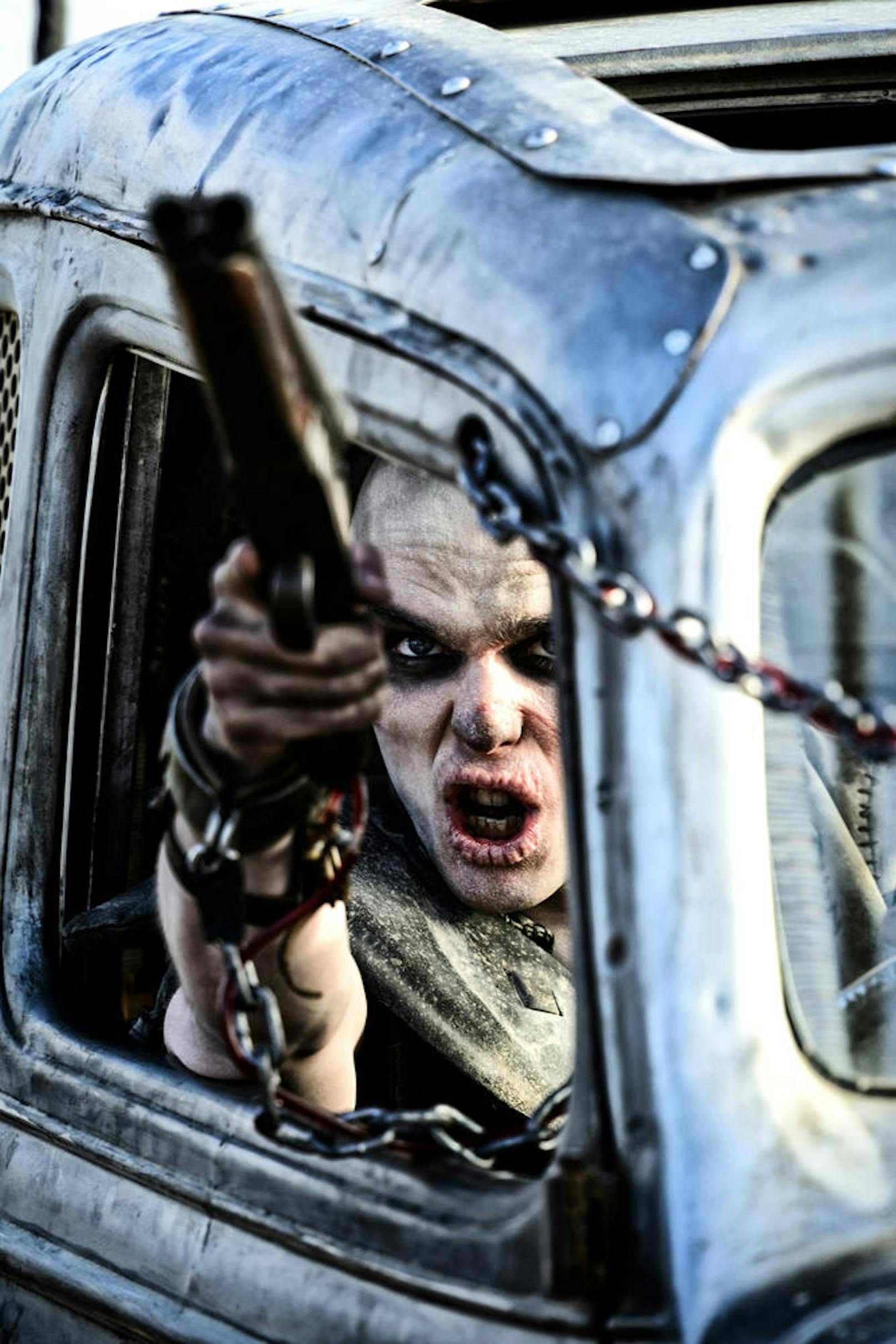 Nicholas Hoult in "Mad Max: Fury Road"