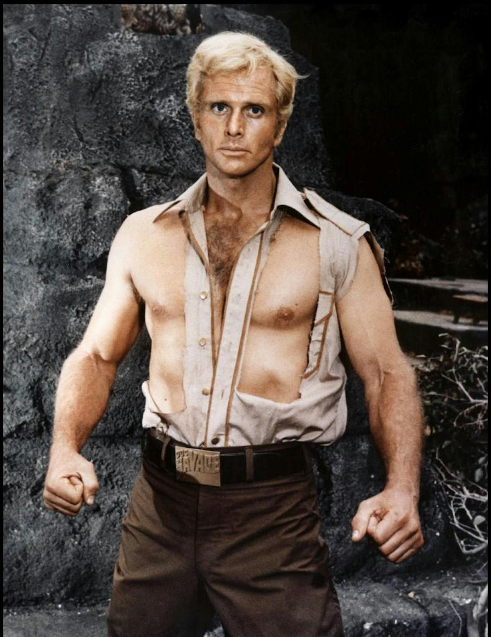 Ron Ely in "Doc Savage - The Man of Bronze" (1975)