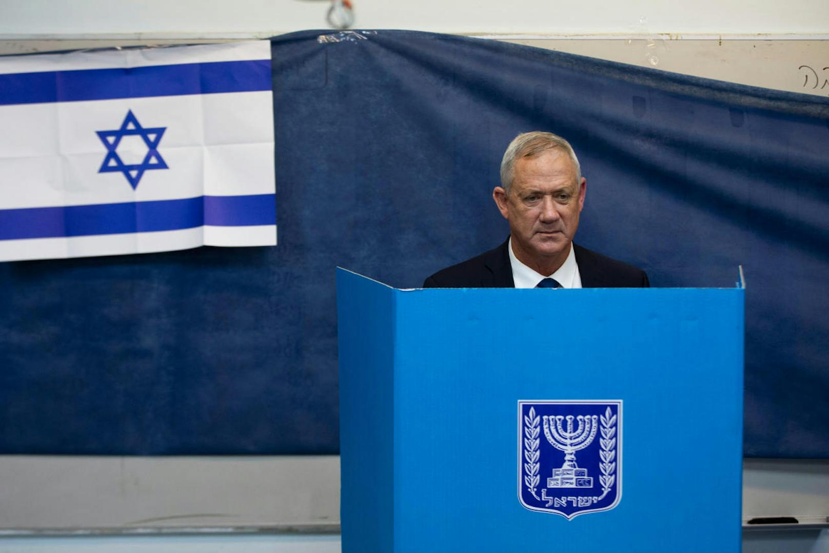 Netanjahus größter Herausforderer ist Benny Gantz von den Blau-Weißen