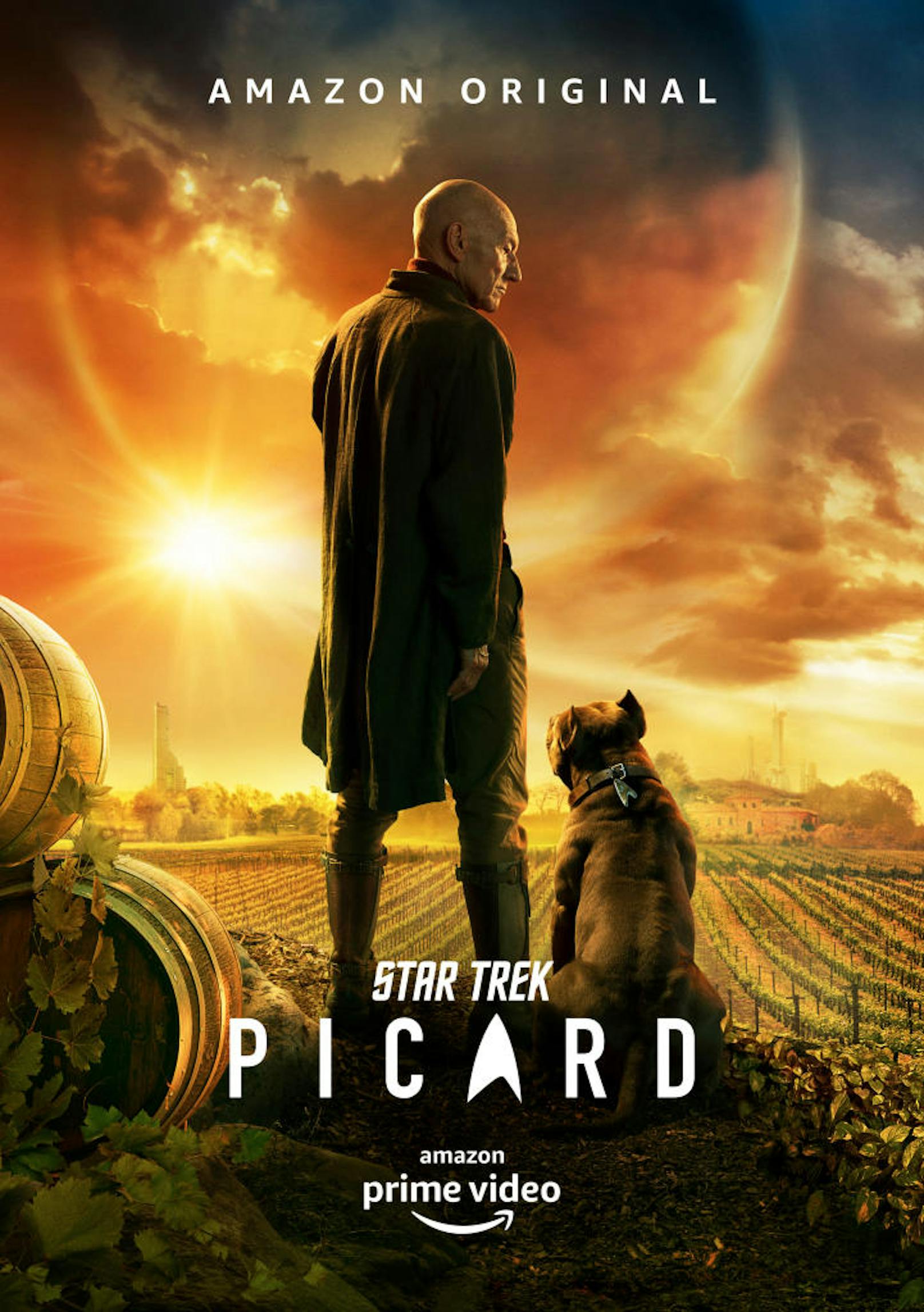 "Star Trek Picard" startet am 24.1. auf Amazon Prime.
