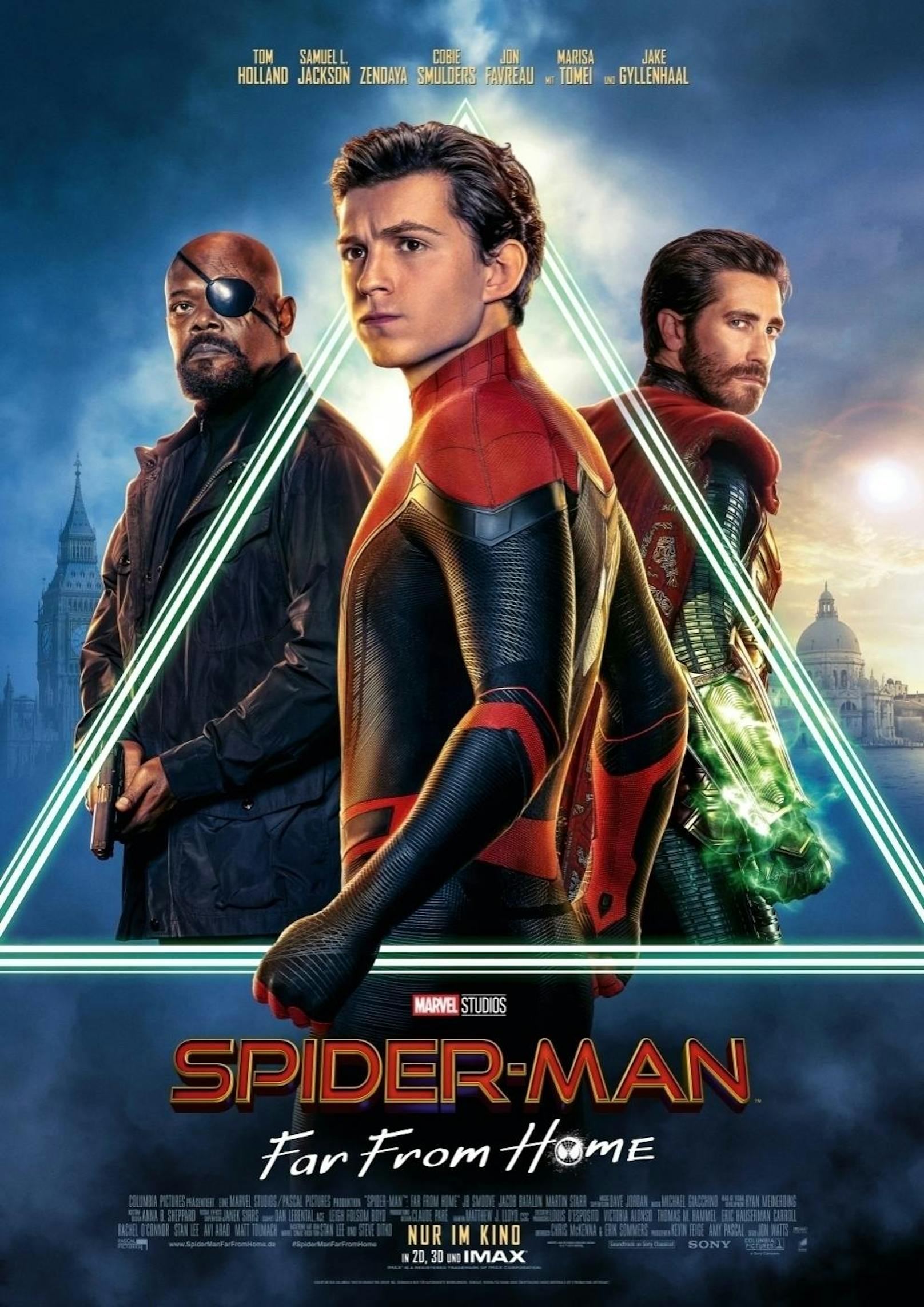 <b>Platz 3 - SPIDER-MAN: FAR FROM HOME</b>
Weltweites Einspielergebnis: 1.131.927.996 Dollar

Tom Holland bestreitet ein neues Spider-Man-Abenteuer, die Story setzt direkt nach dem Finale von "Avengers: Endgame" ein. <a href="https://www.heute.at/s/spider-man-far-from-home-filmkritik-review-trailer-52468850">Hier geht's zur Review von "Spider-Man: Far From Home"</a>