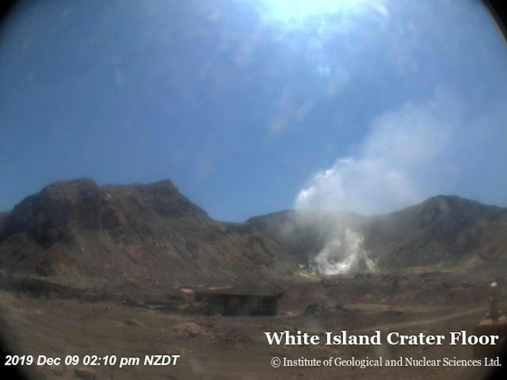 Webcam im Krater