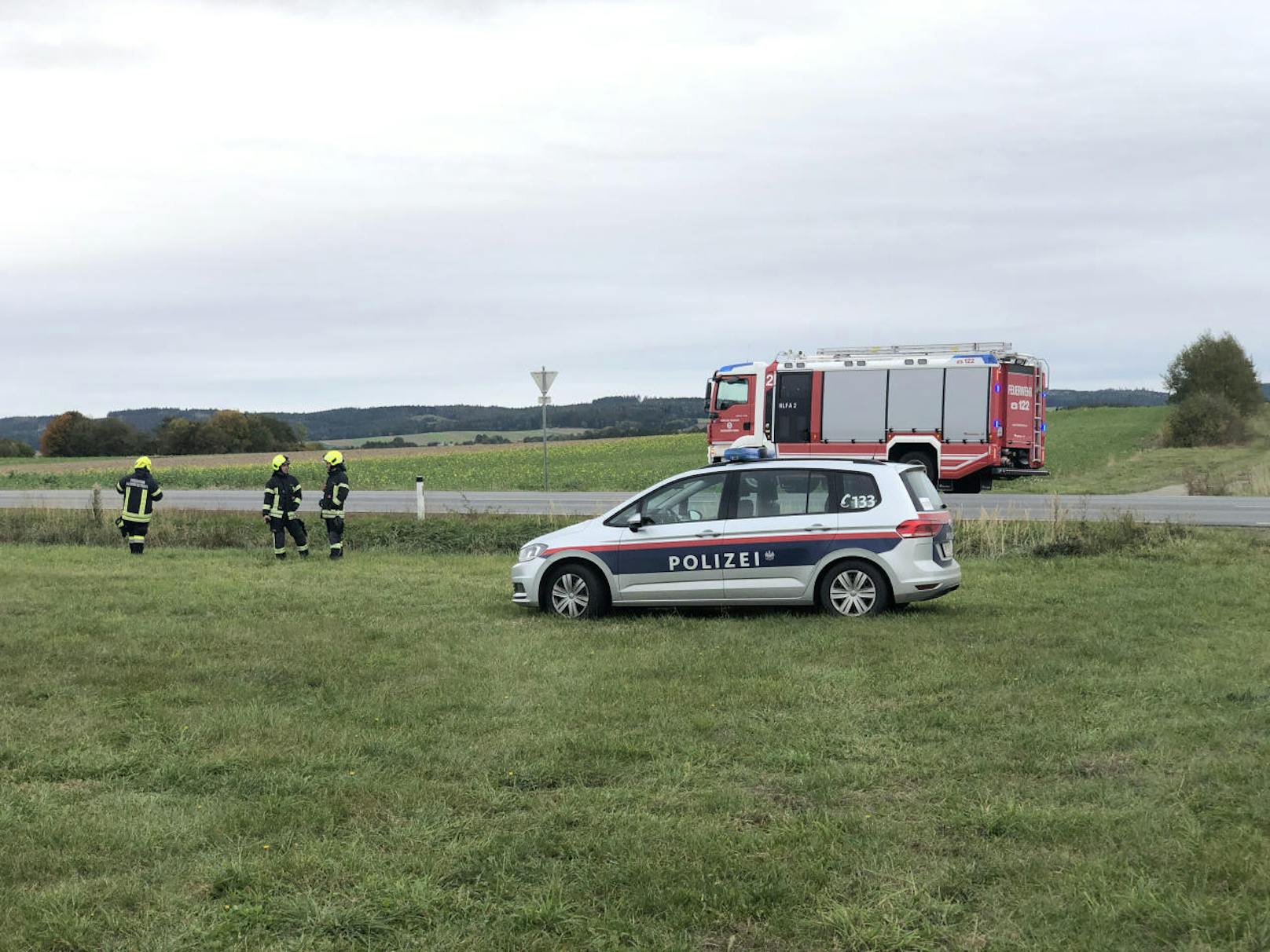 Vermutlich durch gesundheitliche Probleme ausgelöst, kam es am Dienstag zu einem Verkehrsunfall in Waidhofen an der Thaya.