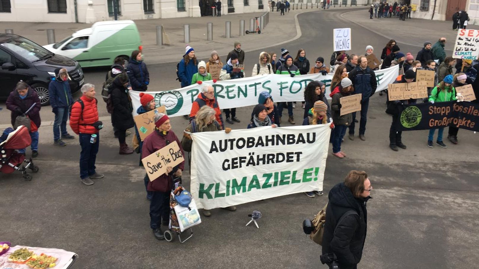 "Fridays for Future": Aufruf zur Demo am Freitag vor dem Bundeskanzleramt.&nbsp;