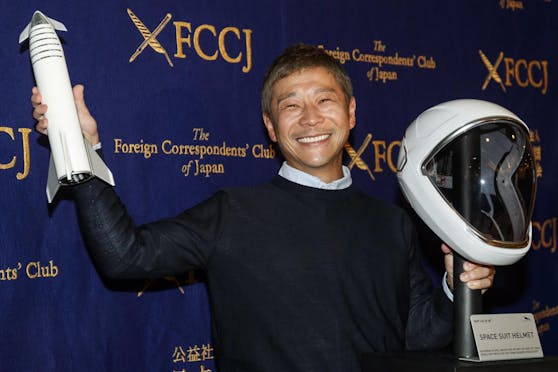 Maezawa fliegt voraussichtlich 2021 zum Mond - mit dir?