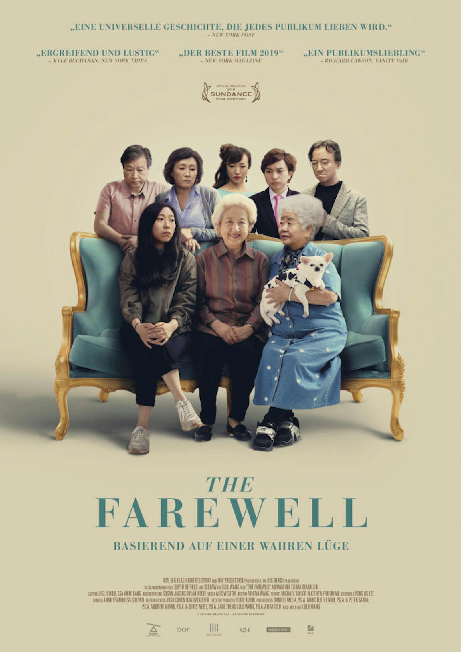 Lulu Wangs Tragikomödie "The Farewell" beruht auf einer "wahren Lüge".