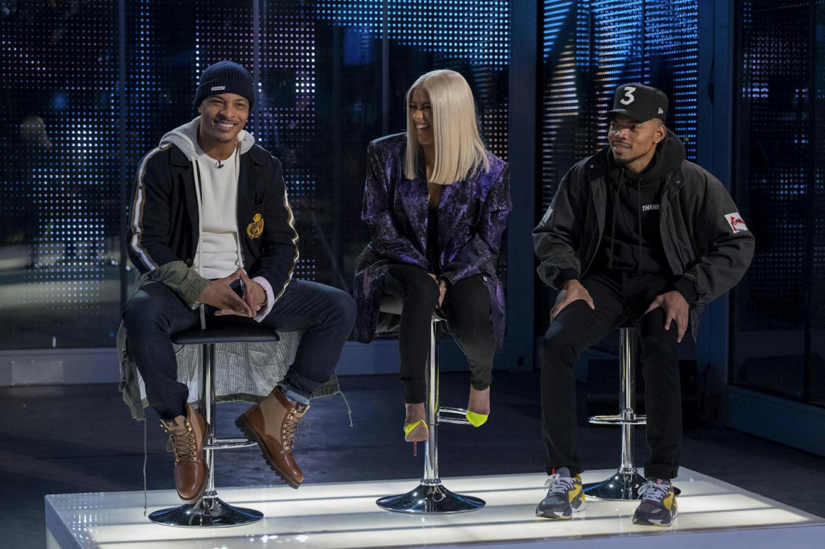 9.10. "Rhythm + Flow": Show. Die aus den Rap-Schwergewichten Cardi B, Chance the Rapper und T.I. bestehende Jury sucht in diesem Musikwettbewerb den nächsten großen Hip-Hop-Star. 