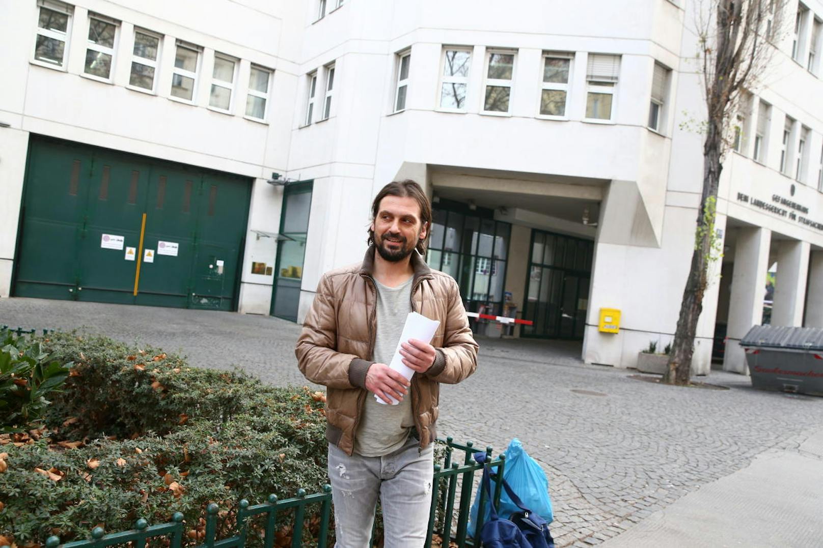 Sanel Kuljic wurde Freitagmittag in der Wiener Justizanstalt Josefstadt enthaftet.